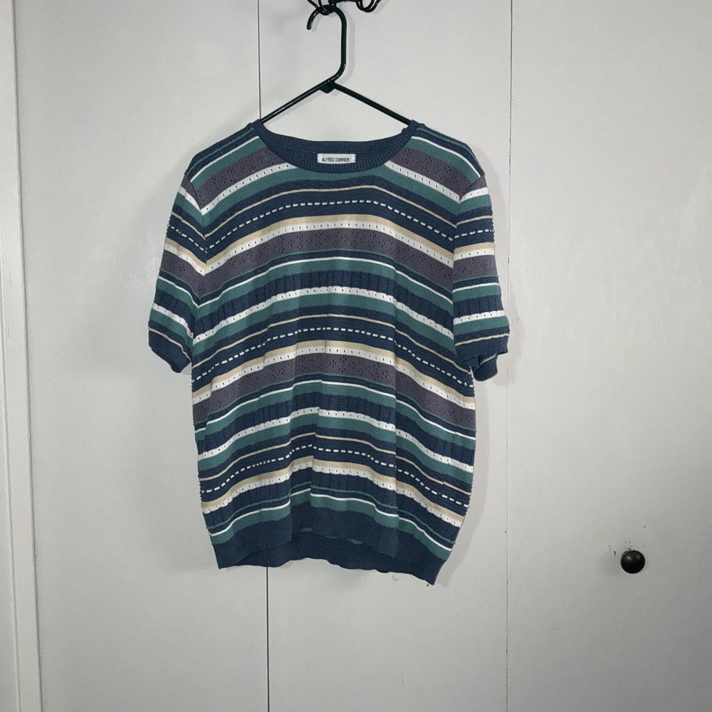 Vintage Alfred Dunner XL Short Sleeve Sweater 22 X 22